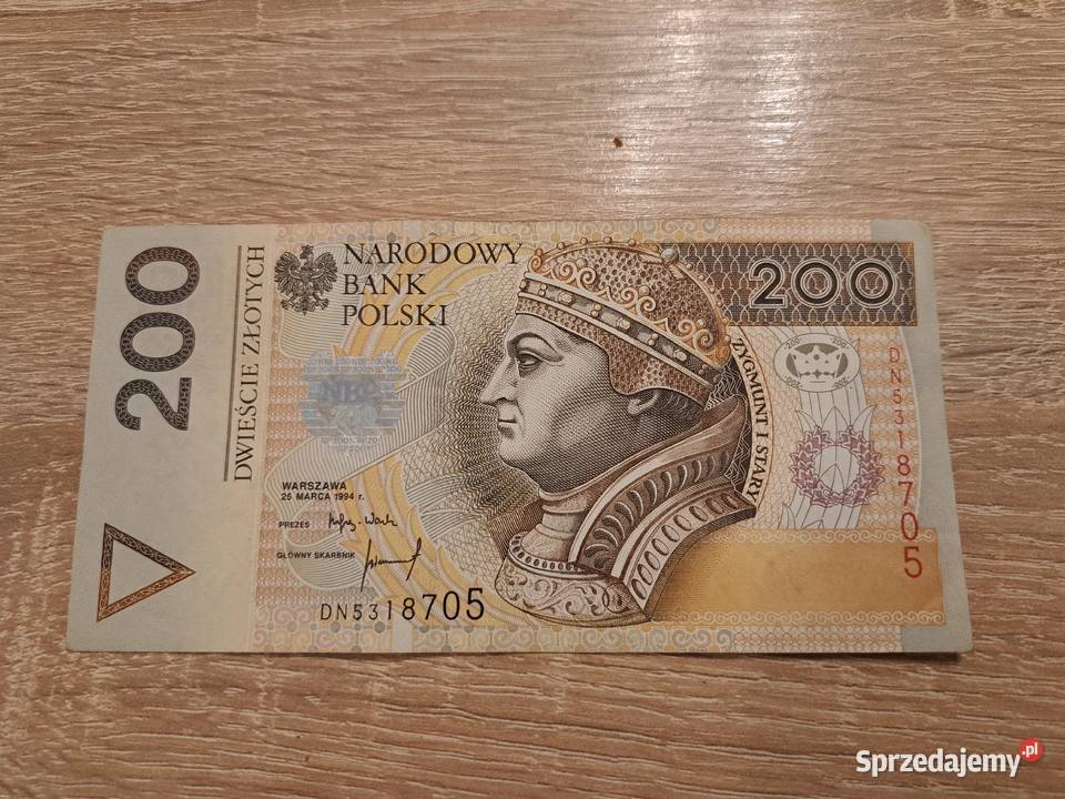 Banknot 200 Leszno