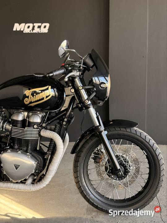 Super TRIUMPH THRUXTON 900 Black Cafe Racer Września