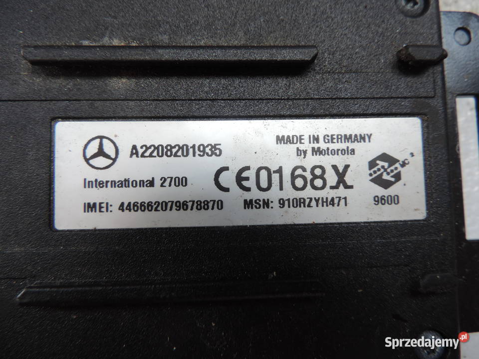 MERCEDES W210 MODUL STEROWNIK TELEFONU osobowe małopolskie Nowy Sącz