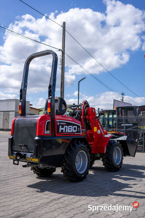 Ładowarka H180 KUBOTA silnik udźwig 800 łyżka Białystok