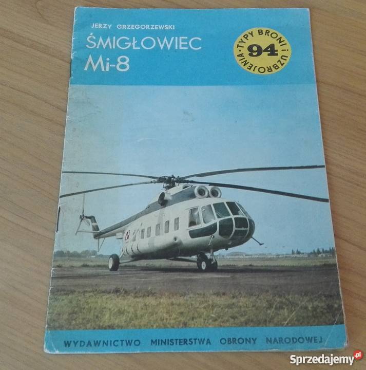 Śmigłowiec Mi8 Jerzy Grzegorzewski militaria, broń, wojskowość pomorskie Gdańsk