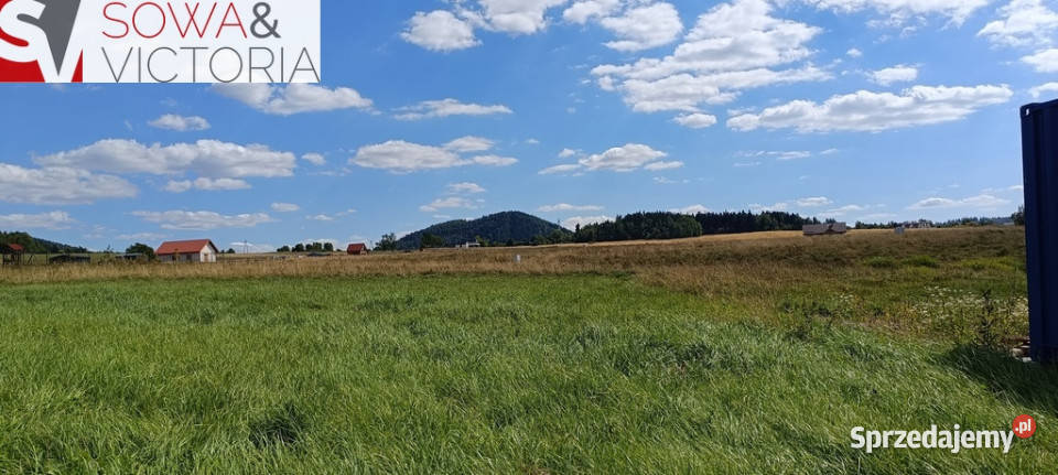Piękna działka budowlana w Jabłowie budowlana dolnośląskie Jabłów sprzedam