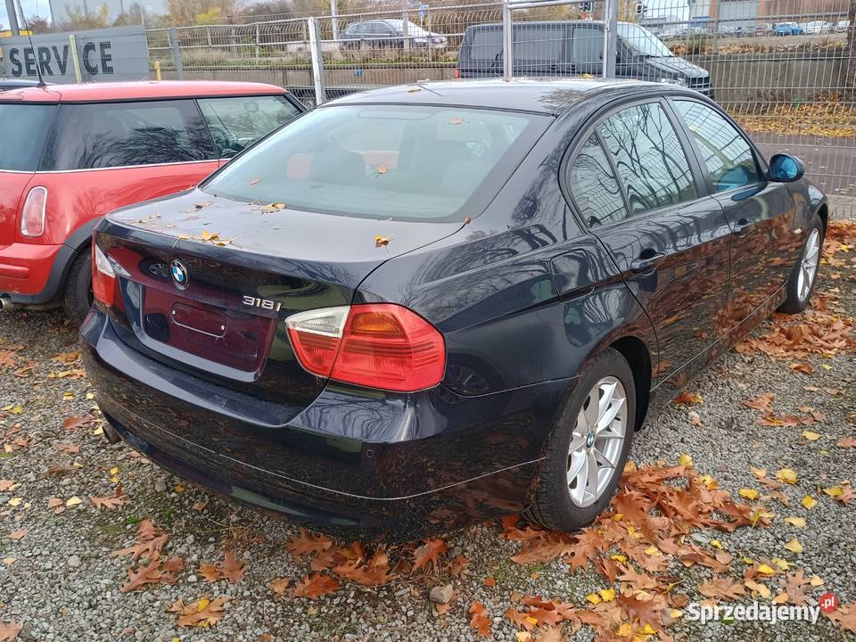 BMW 318i E90 2006r 20i 129 230000 ŁADNA z wspomaganie kierownicy wielkopolskie Witkowo