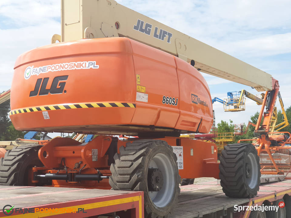 JLG 860SJ podnośnik teleskopowy 28m 4x4 Genie Bydgoszcz sprzedam