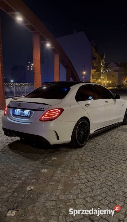 Mercedes C43 AMG Panorama Maxton Desingo 140095km Środa Wielkopolska sprzedam