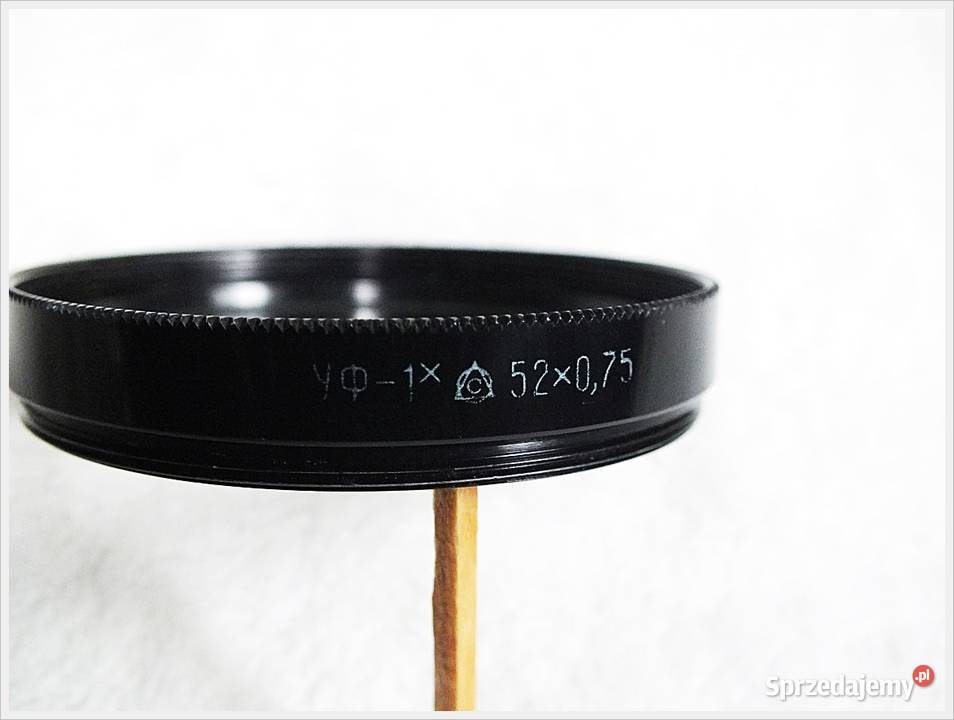 Soczewka foto 1x 52x075 Średnica 50mm Aparat Żary