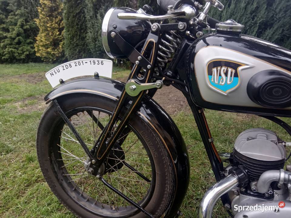nsu 201 zdbnie bmw zundapp ariel bsa dkw wsk Motocykle, skutery, quady Pilawa