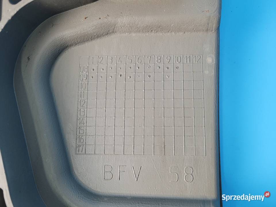 CASE IH PUMA 145 12r MATA PODŁOGOWA TYLNA