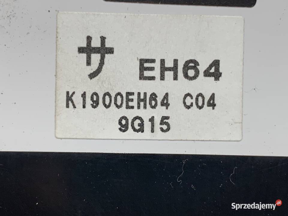 PANEL STEROWANIA NAWIEWU MAZDA CX7 K1900EH64 SUV sprzedam