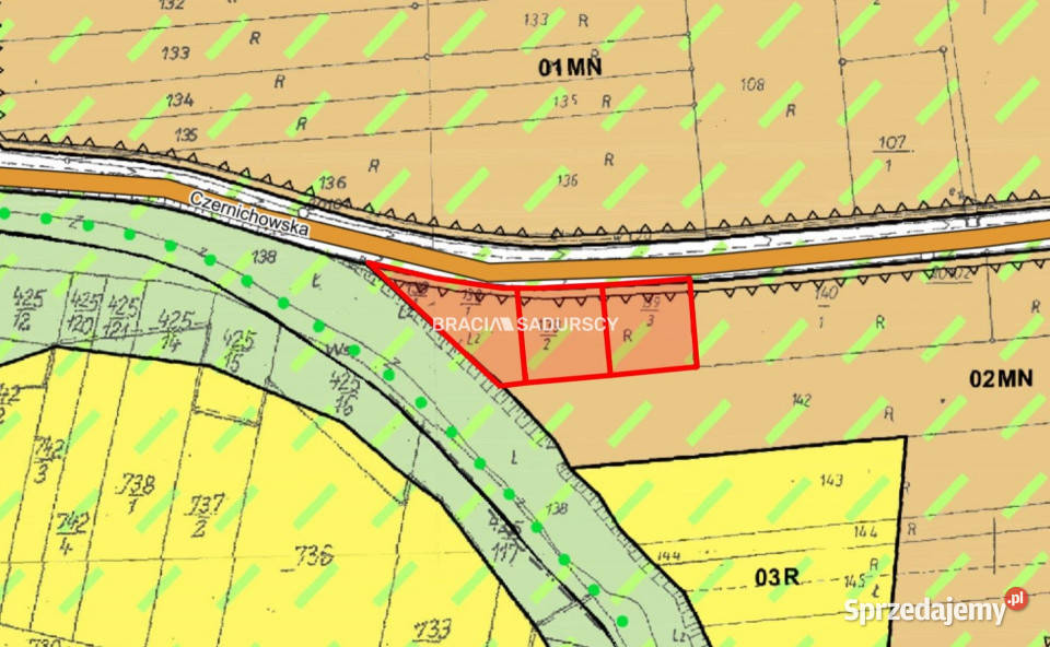 Działka 3058m Kłokoczyn kanalizacja