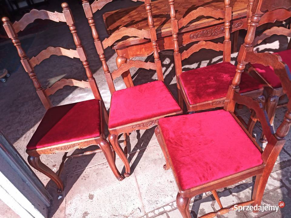 Witryna przeszklona Art Deco Dąb Mahoń Dom i Ogród Kozy