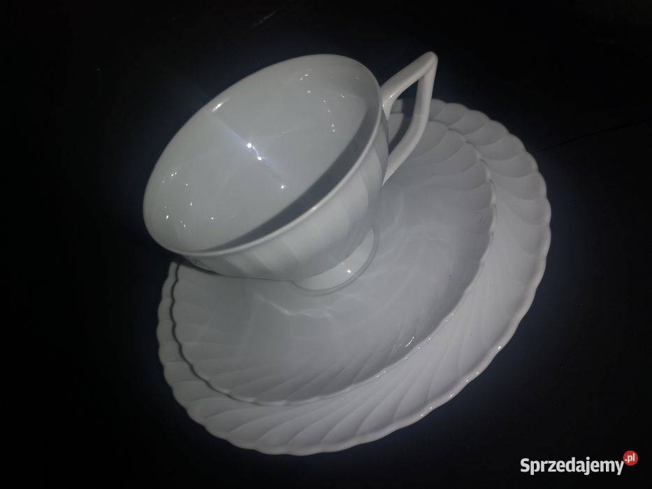 filiżanka z talerzykiem deserowym Royal Tettau Gdańsk sprzedam