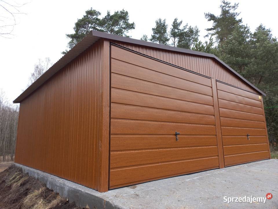 6x55 Garaze Blaszane Garaż Blaszany Blaszak Sprzedaż Skierniewice