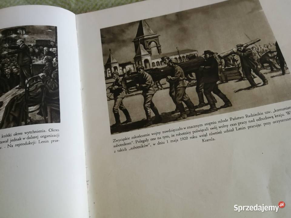 Stary Album LENIN 1949 Czytelnik z Wojskową Szczecin