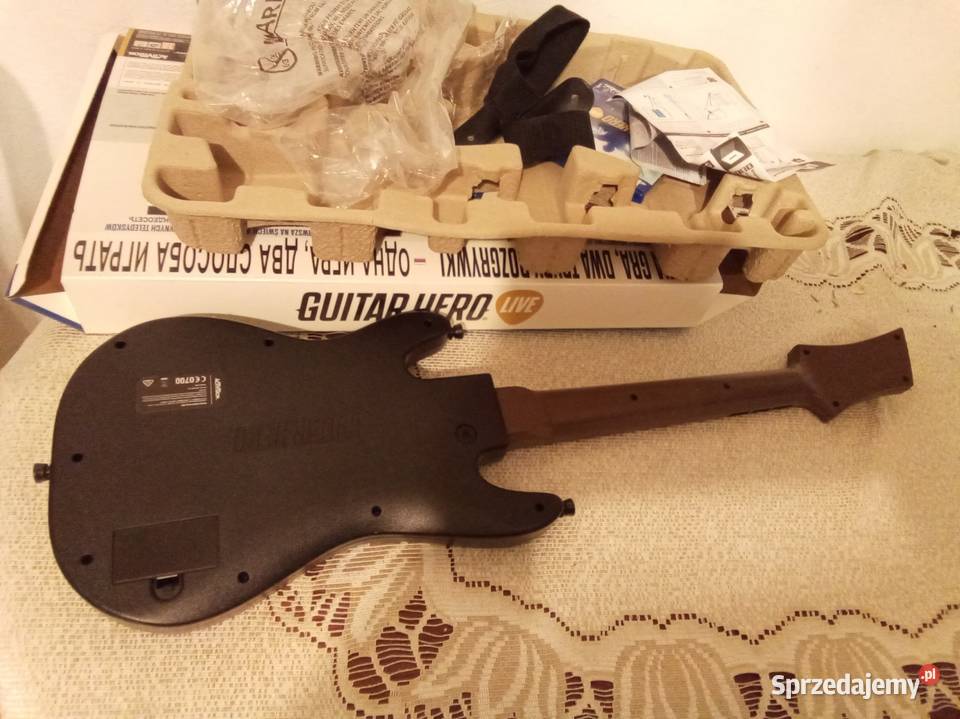 Guitar hero 4 wyposażenie Polska dystrybucja Warszawa