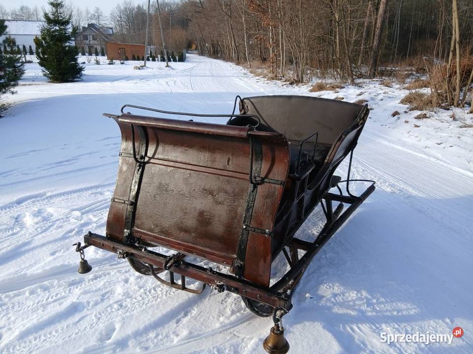 sanie konne lekkie ze struną Sanki Sawin