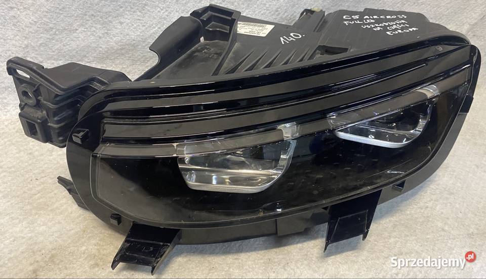 Lampa reflektor lewy przód C5 Aircross Full Led osobowe śląskie Jasienica