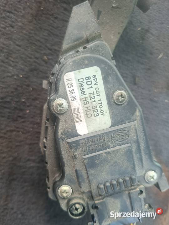 Pedał Gazu 8D1 721 523 Audi A4 B5 FL a7 Wyposażenie wnętrza Myszków