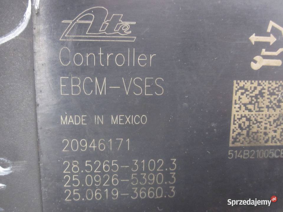 OPEL ANTARA 22 CDTI 16r pompa ABS 95112928 Kielce