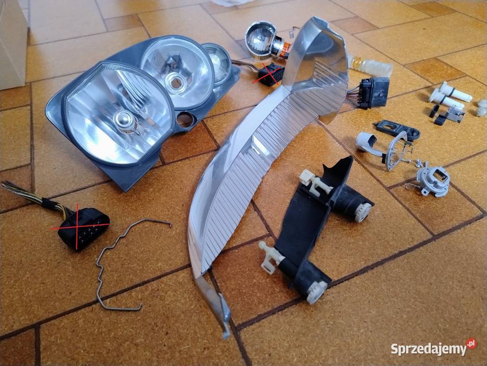 Audi A2 Lampa lewa przód Śruba regulacji Oprawka Dębica