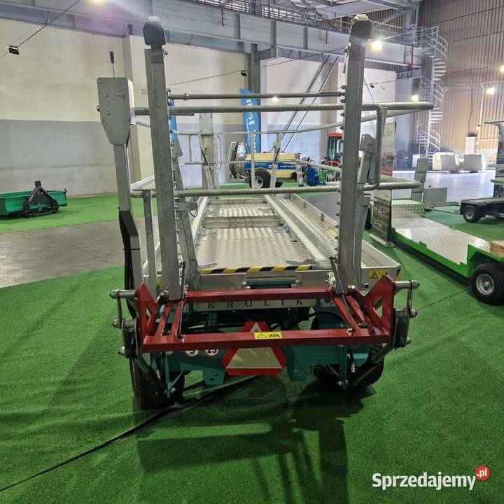 Platforma sadownicza hydrauliczna KRÓLIK PSH3 Warka