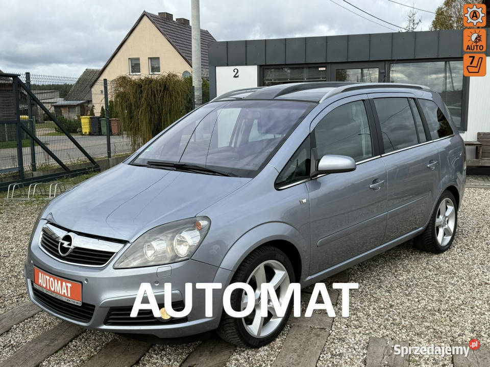 Opel Zafira automatgwarancja w alusuper stanz benzyna