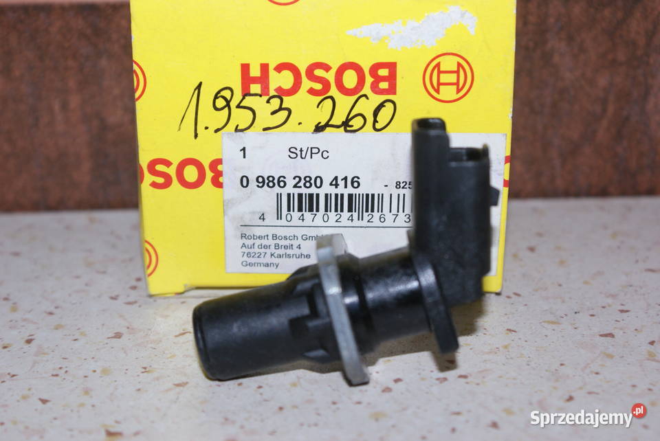 0 986 280 416 BOSCH CZUJNIK OBROTÓW WAŁU KORB