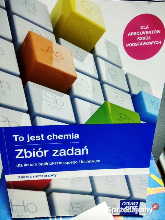 Zbiór zadań nowa era chemia 1 rozszerzenie Warszawa sprzedam