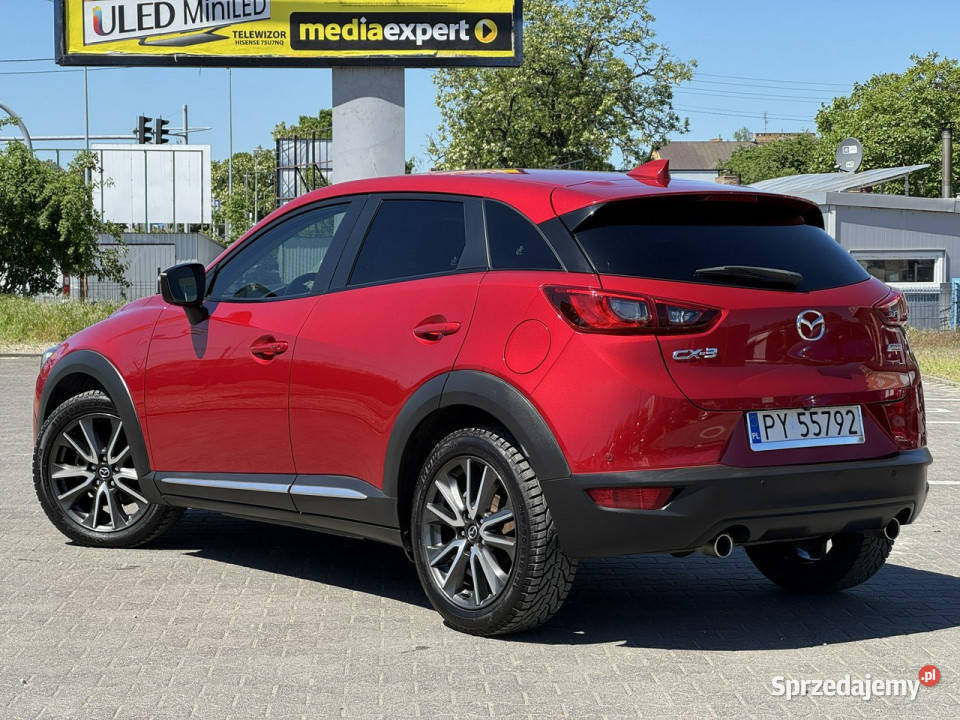 Mazda CX3 FILMSKÓRAHudBezwypadkowyNiski elektryczne lusterka Suchy Las