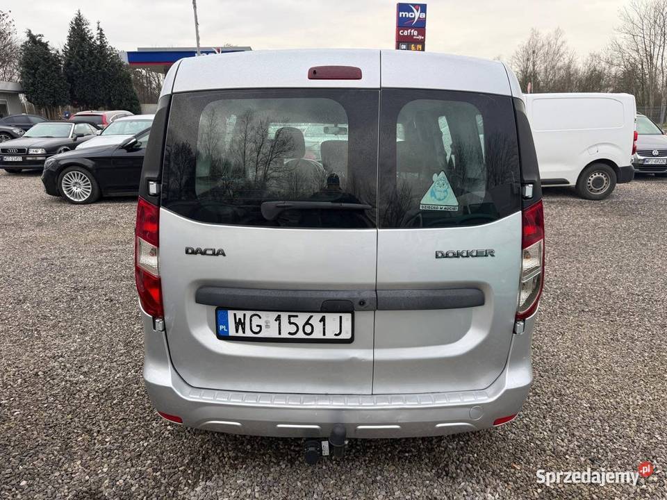 Dacia Doker 12benz 5os Klima Hak 2014r warmińsko-mazurskie