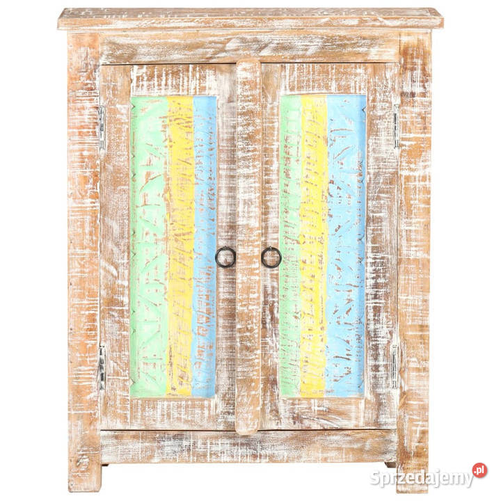 Szafka 61x35x76 surowe drewno akacjowe WM321792 Pozostałe sprzedam