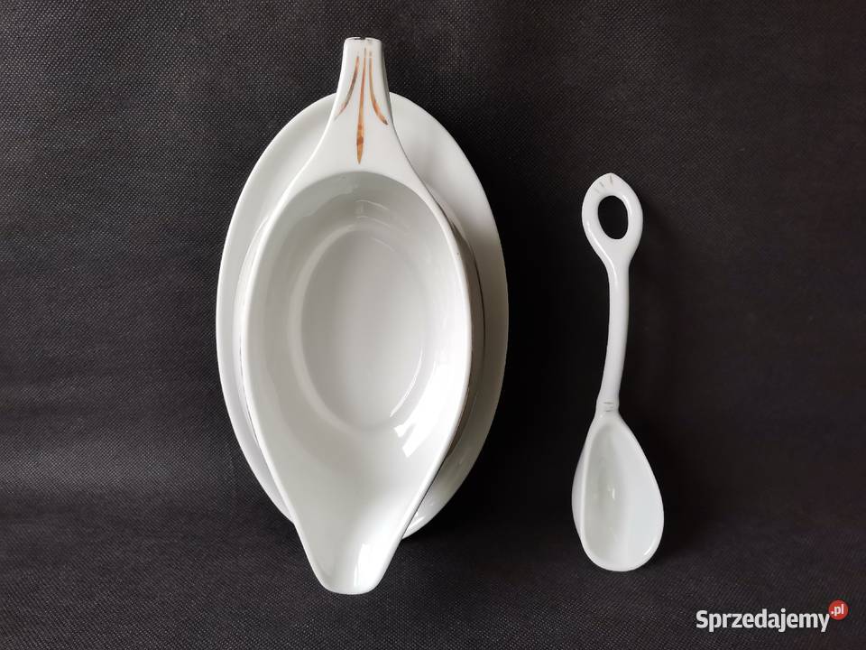 Stara przedwojenna sosjerka chochla porcelana Katowice sprzedam