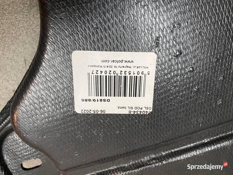 Osłona silnika Alfa romeo 147