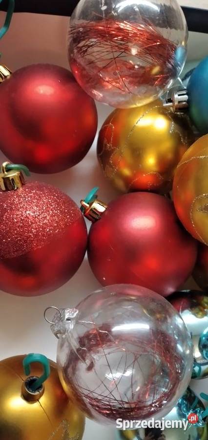 duzy zestaw ozdób choinkowych sprzedam