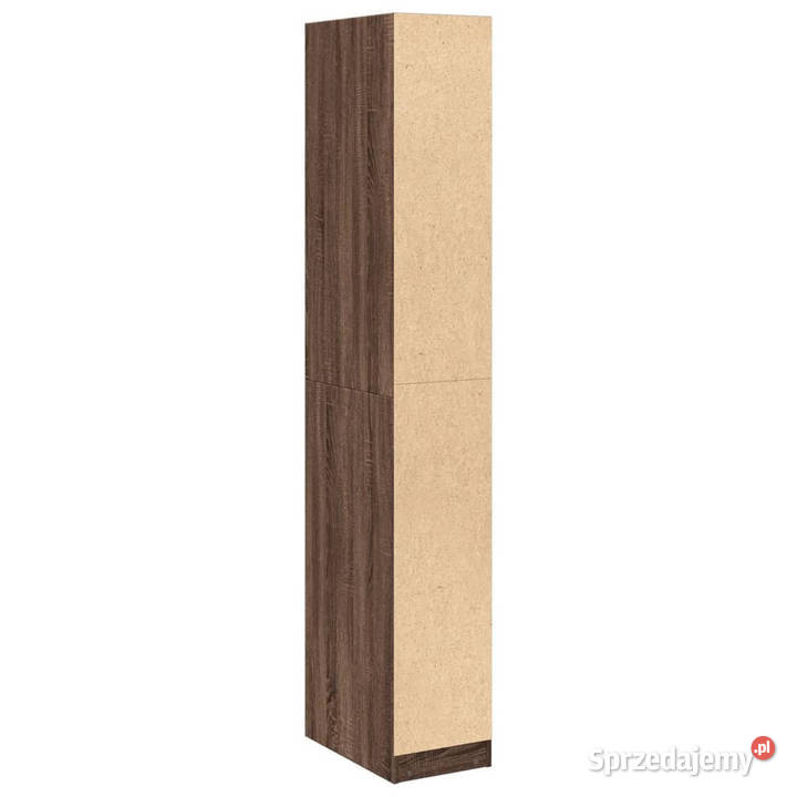 Szafa brązowy dąb 30x50x200 materiał mazowieckie Warszawa