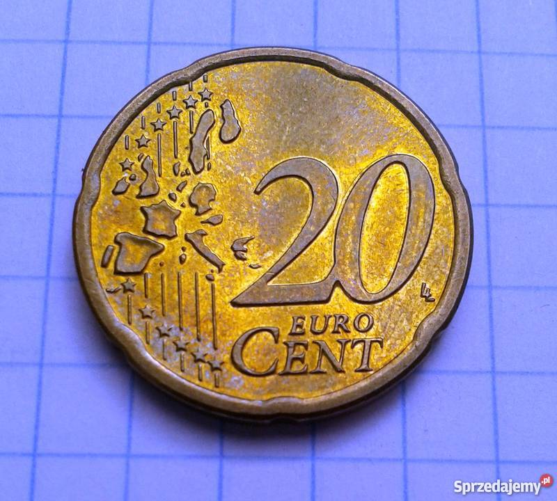 20 CENTÓW / 20 EURO CENT / 2002 ROK - AUSTRIA