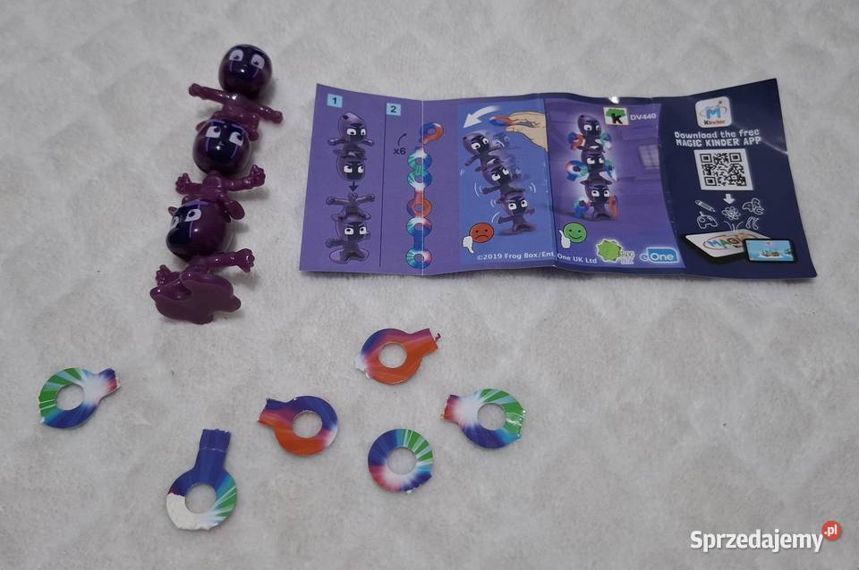 Piżamersi ninjaludki Pjmasks Kinder 78 Zabawka Czeladź