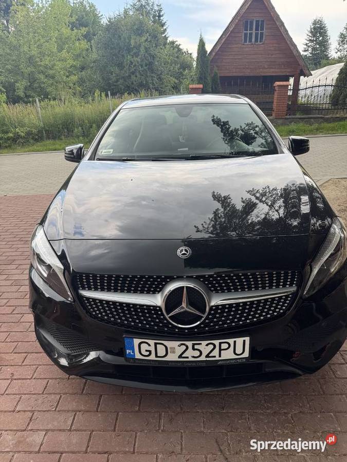 Mercedes AKlasa AMG Line 2017 Salon Polska warmińsko-mazurskie Ostróda sprzedam