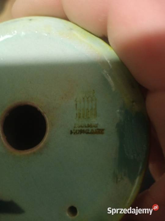 Porcelanowa figurka minaretu z meczetem Wrocław sprzedam