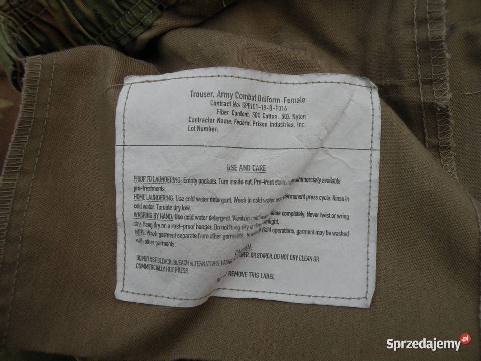 Spodnie ACU multicam OCP 25 short FEMALE dolnośląskie Wrocław