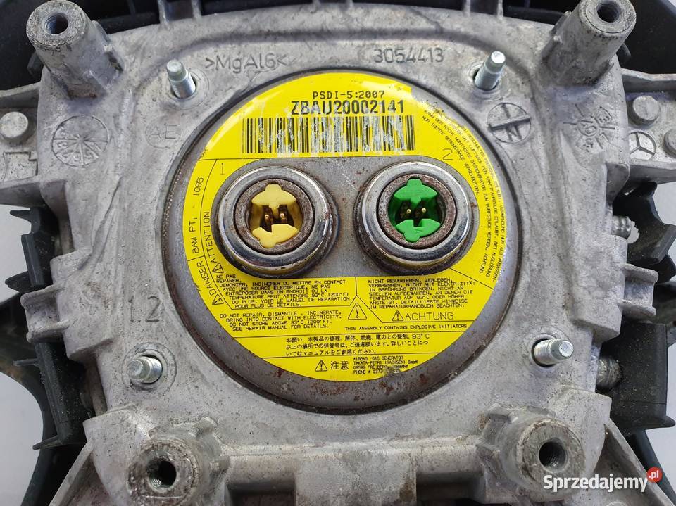 Mercedes W204 AIRBAG PODUSZKA POWIETRZNA Rudka