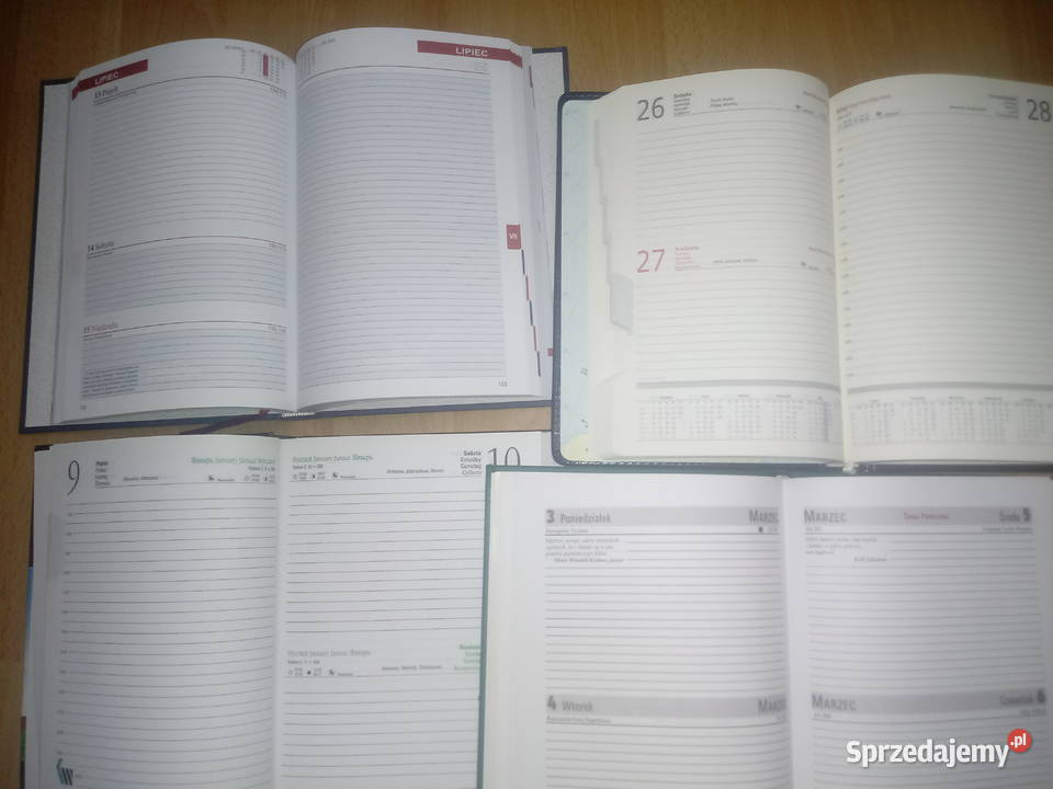 kalendarze solidarność książkowe twarda oprawa Imielin