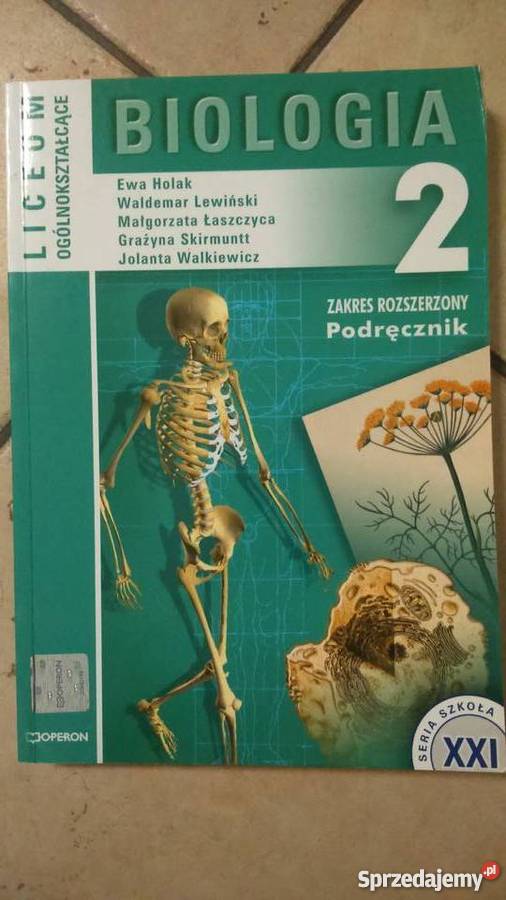 ZESTAW Biologia Operon cz12 i 3 79 z wysyłką szkoła ponadgimnazjalna