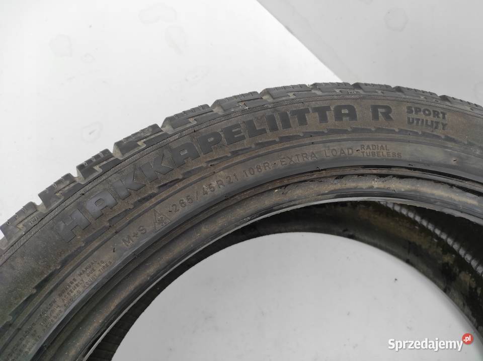 OPONY ZIMOWE NOKIAN 2654521 2010r 753mm 2 21cale wielkopolskie Nowy Tomyśl sprzedam