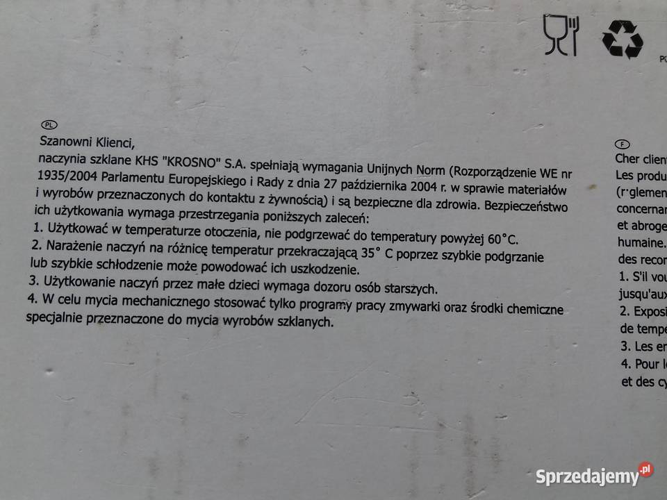Krosno Szklanki do drinków 200ml Soft drink kujawsko-pomorskie