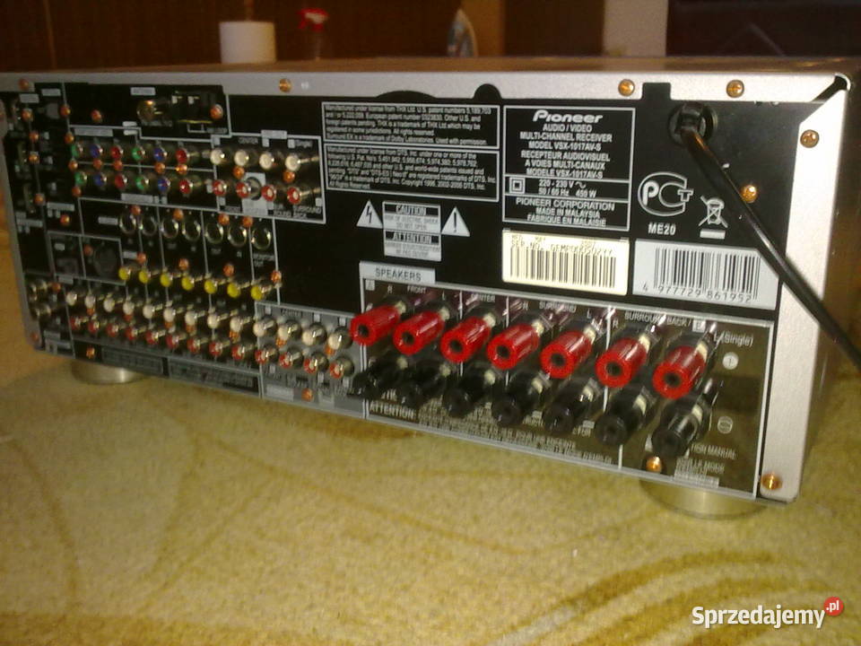 Amplituner PIONEER VSX1017 AVS USB HDMI 7x150W Ełk