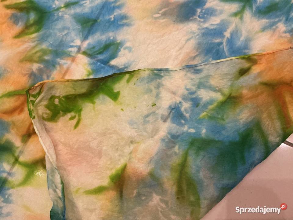 Apaszka Jedwabna Damska Nowa Sól sprzedam