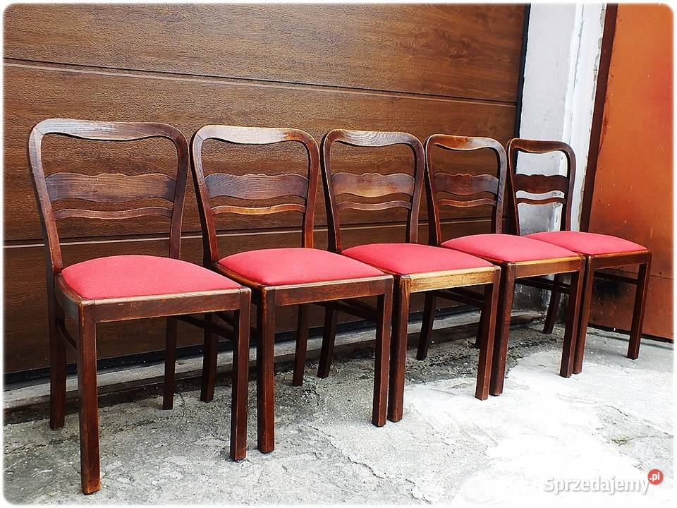 Krzesła ArtDeco Stare Drewniane Krzesło na lubuskie Żary