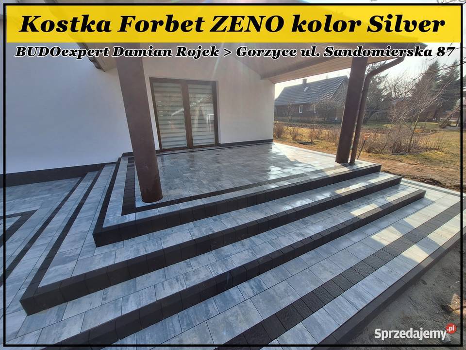 Kostka brukowa Forbet ZENO Tytam Silver Piryt