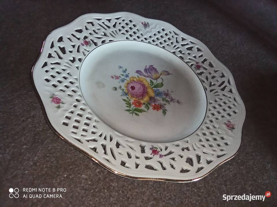 Patera okrągła Z ażurem
Schumann Arzberg Bavaria Gdańsk